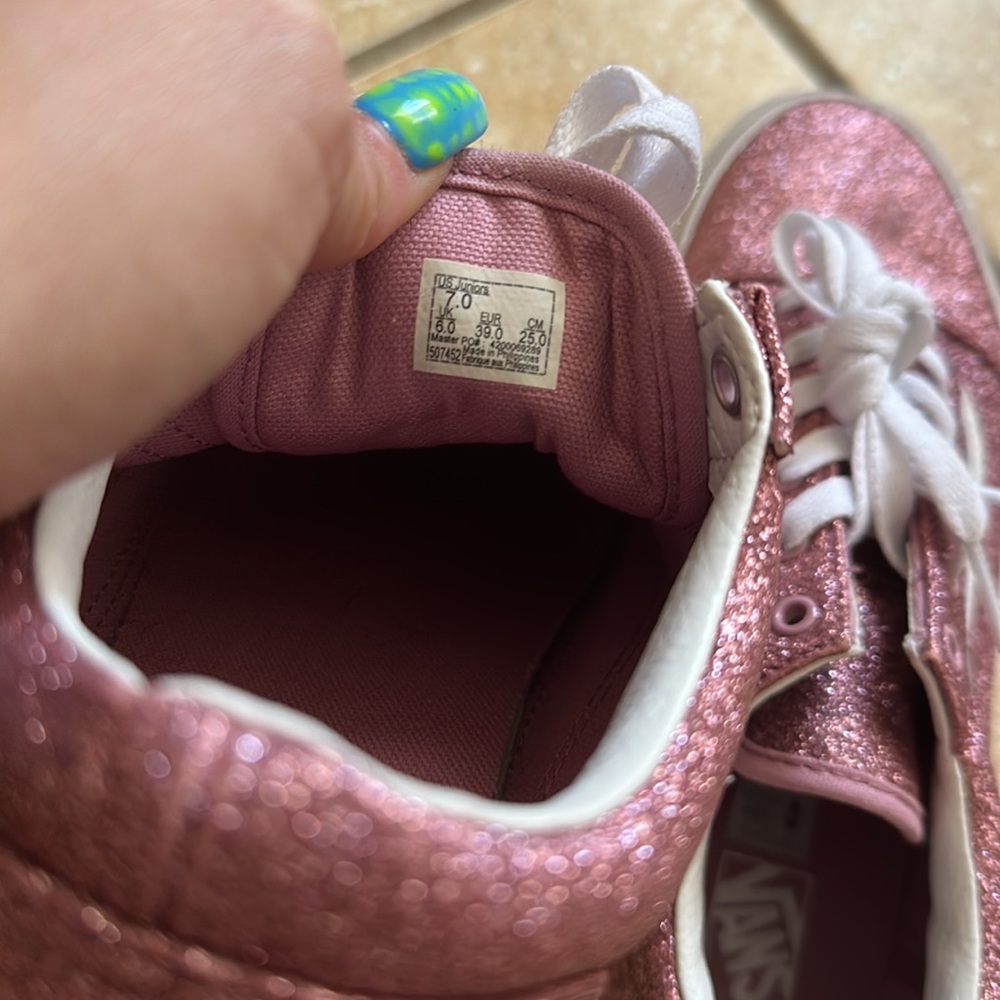 Glitter Vans - image 5